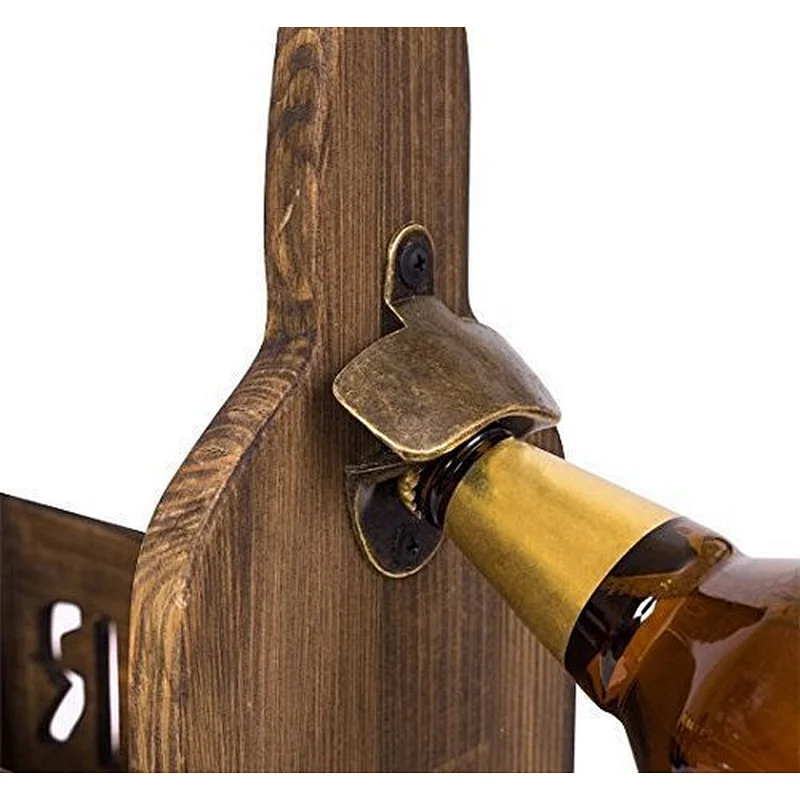 Rustic Wine Bottle carrier with handle for Party gift