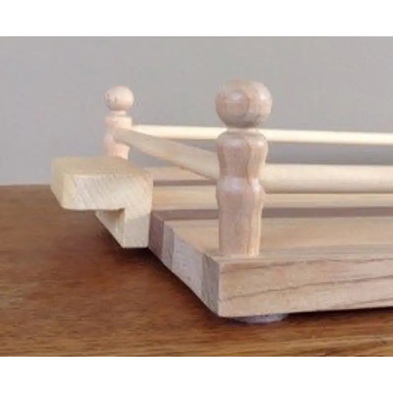 Wooden tray with handles serving makeup table tray hand made tray