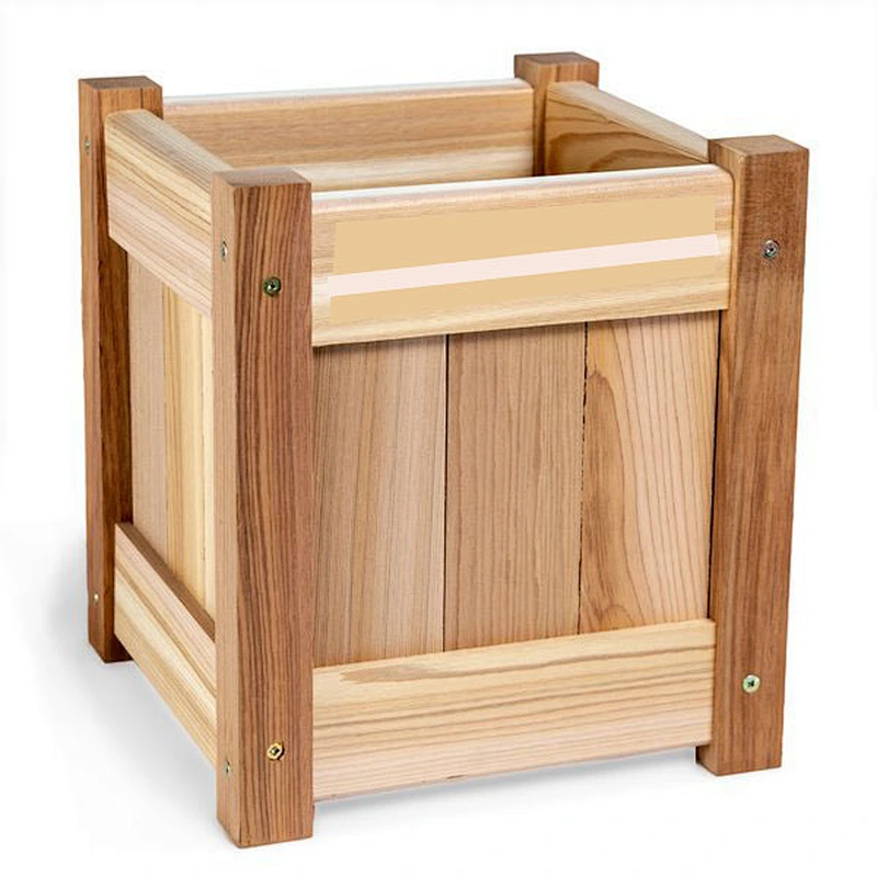 All Things Cedar Planter rustic customized home handmade   Wooden Flower Planter fruit and vegetable tool  wooden  Box