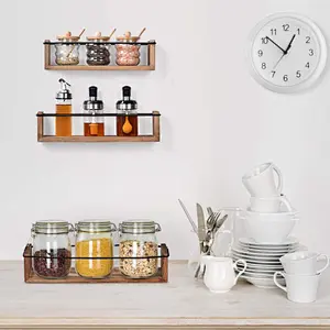 Floating shelves wall mounted wood shelves for the kitchen wall home decor wall shelf