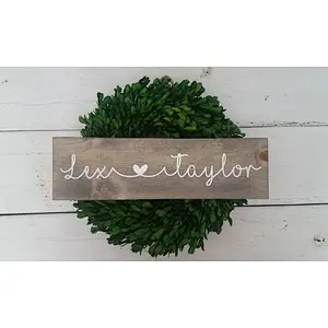 Handmade Wooden Sign Wood Home Decor wood signs to decorate walls