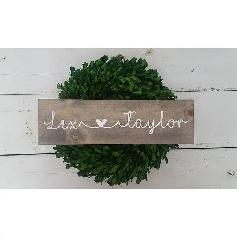 Handmade Wooden Sign Wood Home Decor wood signs to decorate walls