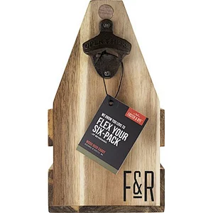 Farmhouse Home Decor Wood Beer 6 pack Carrier, Caddy, Holder, Tote,Bottle Carrier