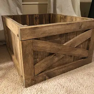 Wood Tree Skirt  Variation Farmhouse  Christmas Tree Box  Wood Tree Box