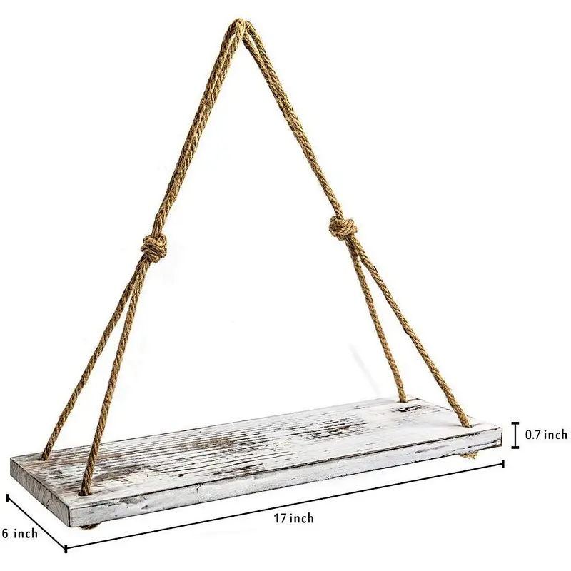 Rustic wood floating wall shelves hanging shelf wood wall shelf wall for living room