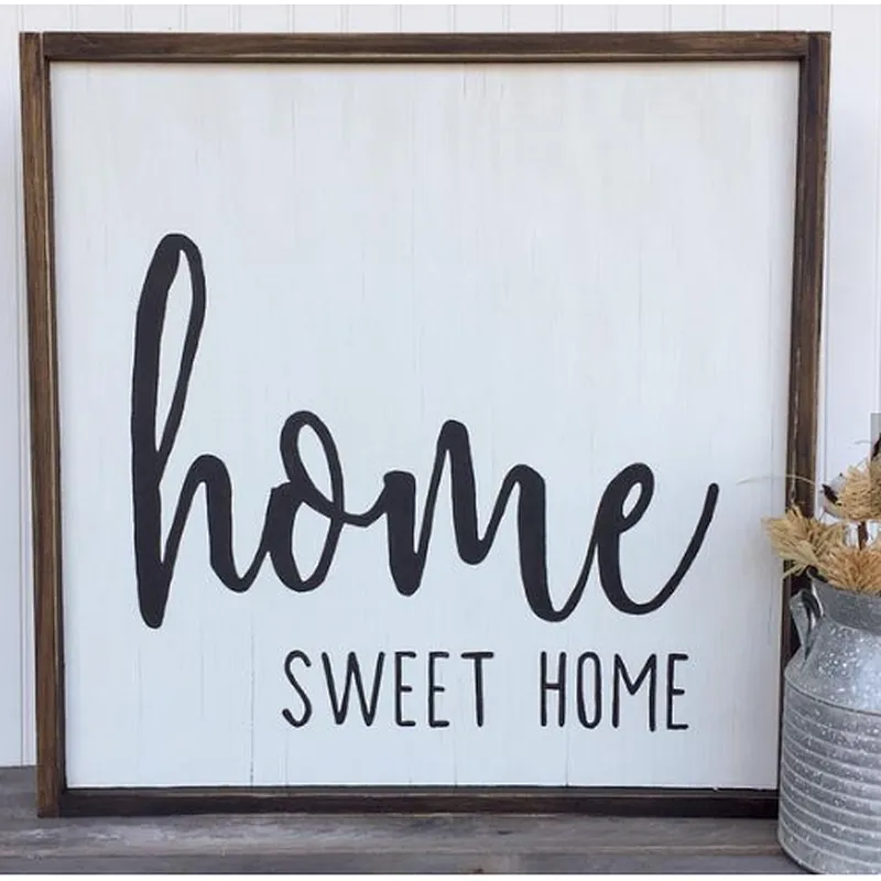 Blank  Wood Sign  Blank Framed Sign DIY Sign