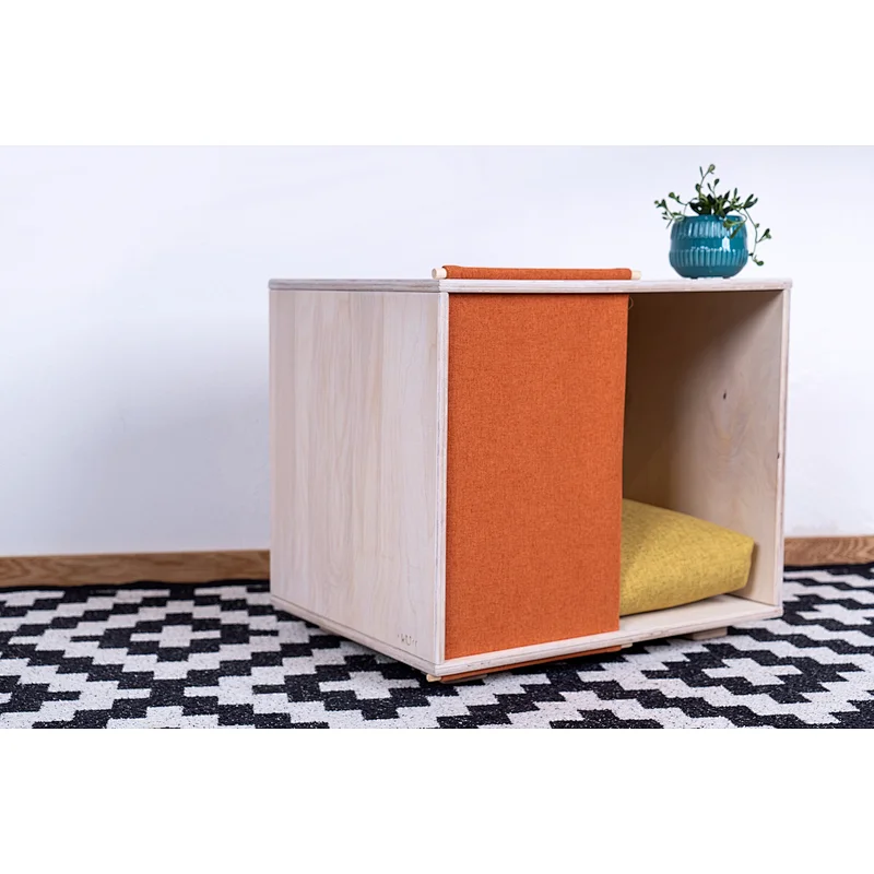 Pet house or bed/ handmade cat house / modern indoor dog house