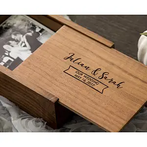 Wood Memory Box for 4x6