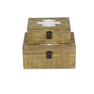 Wood Box-Wooden storage box-wooden box with cover