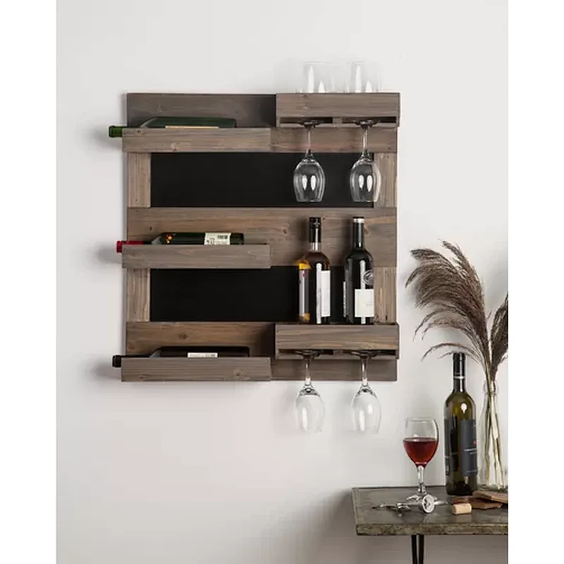 wall mounted winewine rack custom wine rack 5 Bottle Wall Mounted Wine Rack