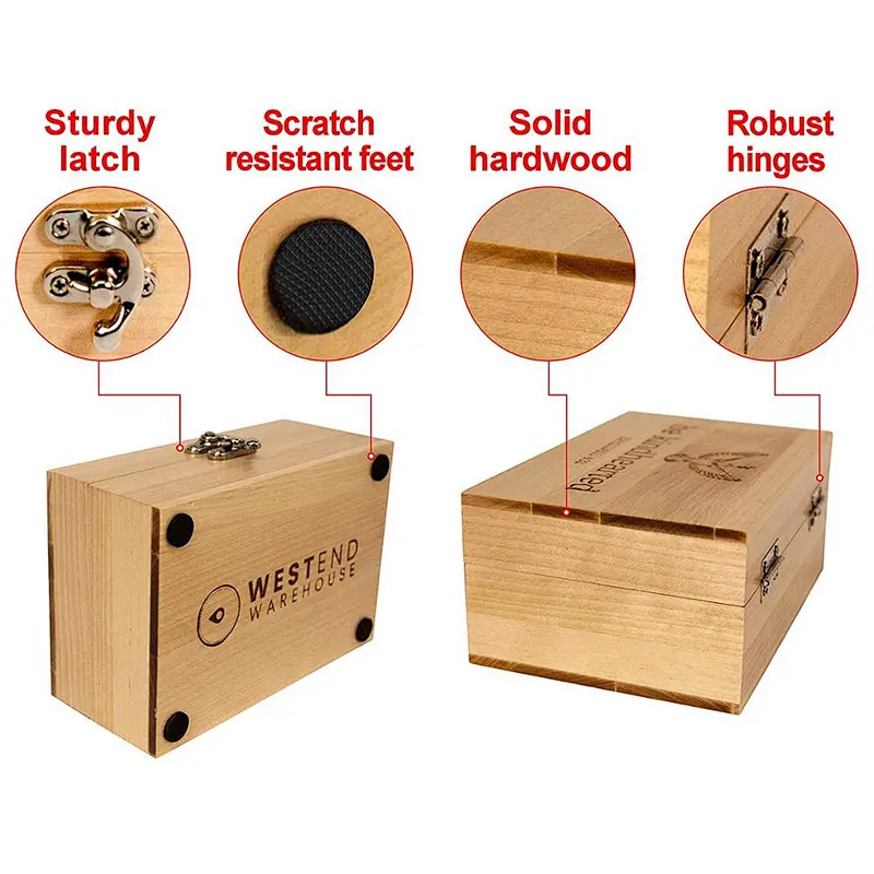 Wooden Keepsake  Christian Gifts Memory Stash Box Wooden Crate Compartment boxes Storage Box Stash Box