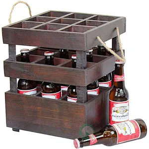 Antique style can be overlaid with wooden BEER crates,stackable wood crates