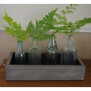 Rustic Farmhouse Wood display Box For Planter