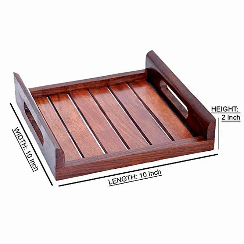Wooden tray Hashcart Wood Serving Tray Wooden Tray With Handle Wooden Serving Trays Large Wooden Trays Wood Tray Stand