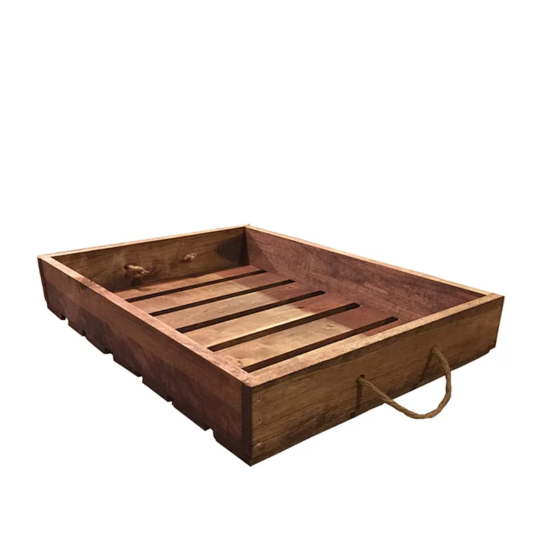 Antique Style Wooden Serving Tray 2020