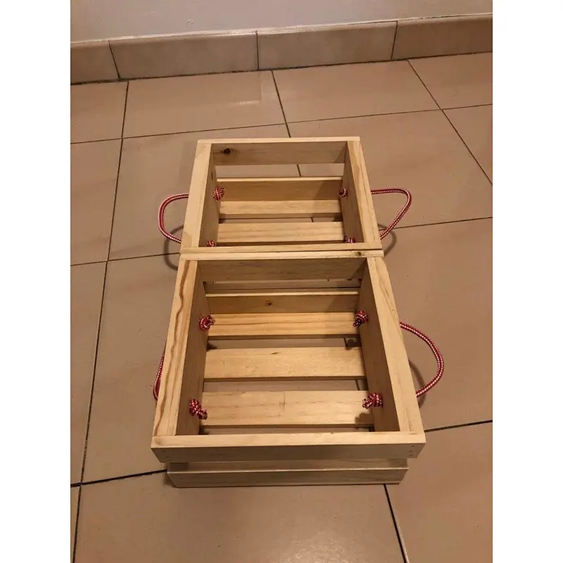 Wooden storage box  wooden crate box small wooden box