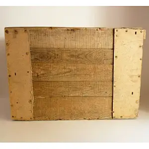Rustic unfinished personalized wholesale handiwork customized Old wooden crates  chicory Leroux wooden boxcrate