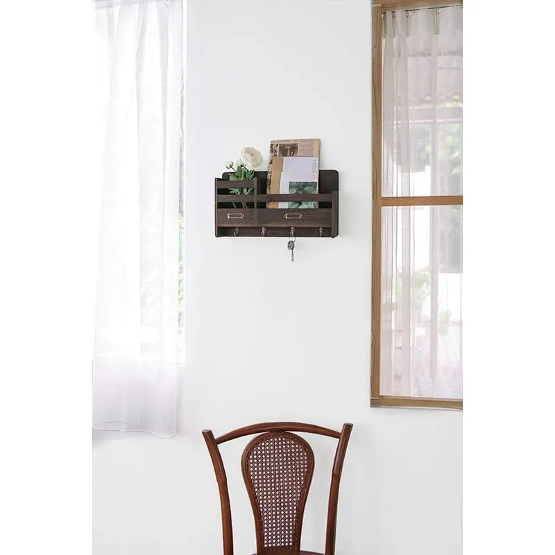 Rustic wood floating wall shelves wood shelves for the kitchen wall home decor wall shelf