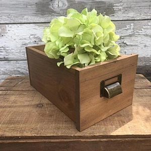 Decorative Storage Boxes - Vintage Design with Brass Handles - Convenient for Home & Office Use - Set of 5