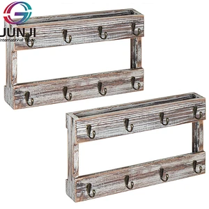 Rustic wood floating wall shelves wood shelves for the kitchen wall home decor wall shelf