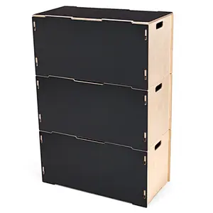 Wooden Large Storage Tote Boxes with Lid-Wooden storage box