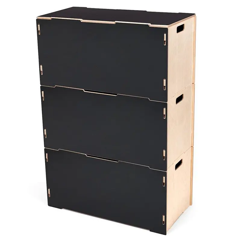 Wooden Large Storage Tote Boxes with Lid-Wooden storage box