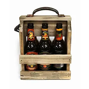 Wooden Beer Bottle Holder