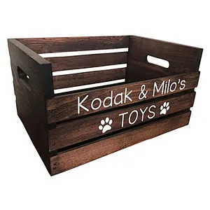 Personalized Wooden Crate For Cat 2020