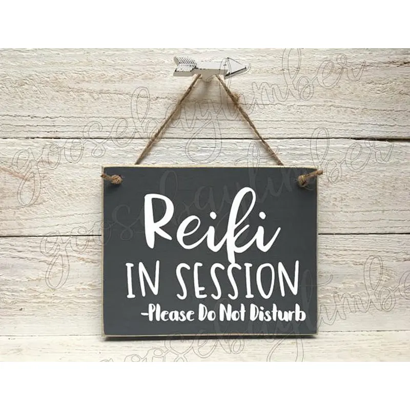 Front door sign door knocker door hanger please knock wood sign