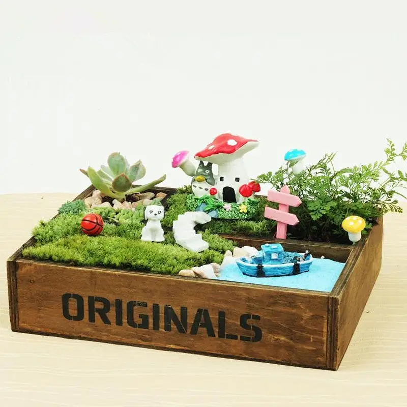 Vintage Style Succulent planter,Cactus planter,   flower box