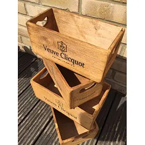 Rustic personalized bid customized cheaper decoration delicate   practical  unfinished wholesale Solid  waxed  retro wooden box