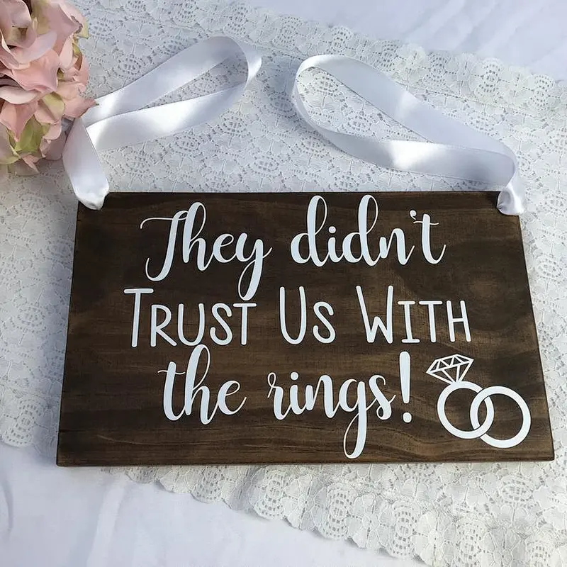 Rustic Wedding Sign Painted On Wood,Wedding Home Decor