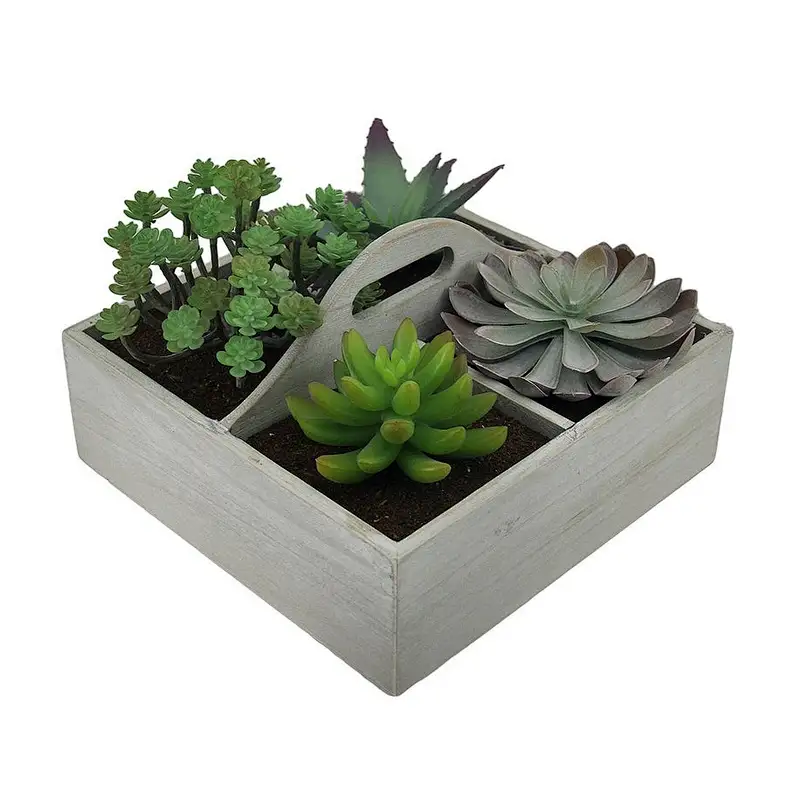 Wood Planter Box Set, Country Style, Home and Wedding-Garden Wooden Box