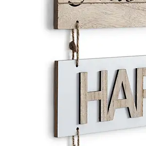 Home decoration walls, billboards,Wooden sign,Sectioned Wooden Wall Plaque