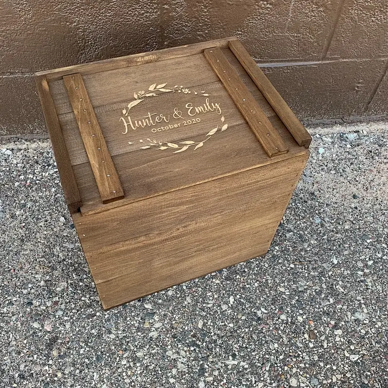 Rush Personalized 12 Bottle Wine Storage Box, Beer and Whiskey too