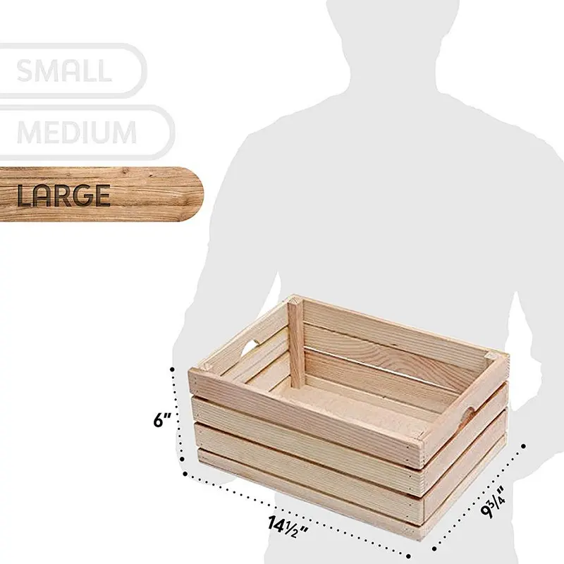 Cheap Wooden Fruit Gift Crates For Sale wood crates unfinished
