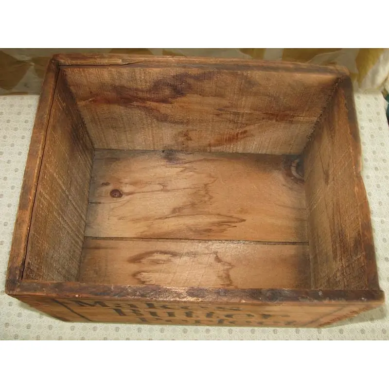 Personalized Vegetable Crate Advertising Crate  Garden Crate Wooden Box For CD Custom Wooden Box Wooden Storage Box Organizer