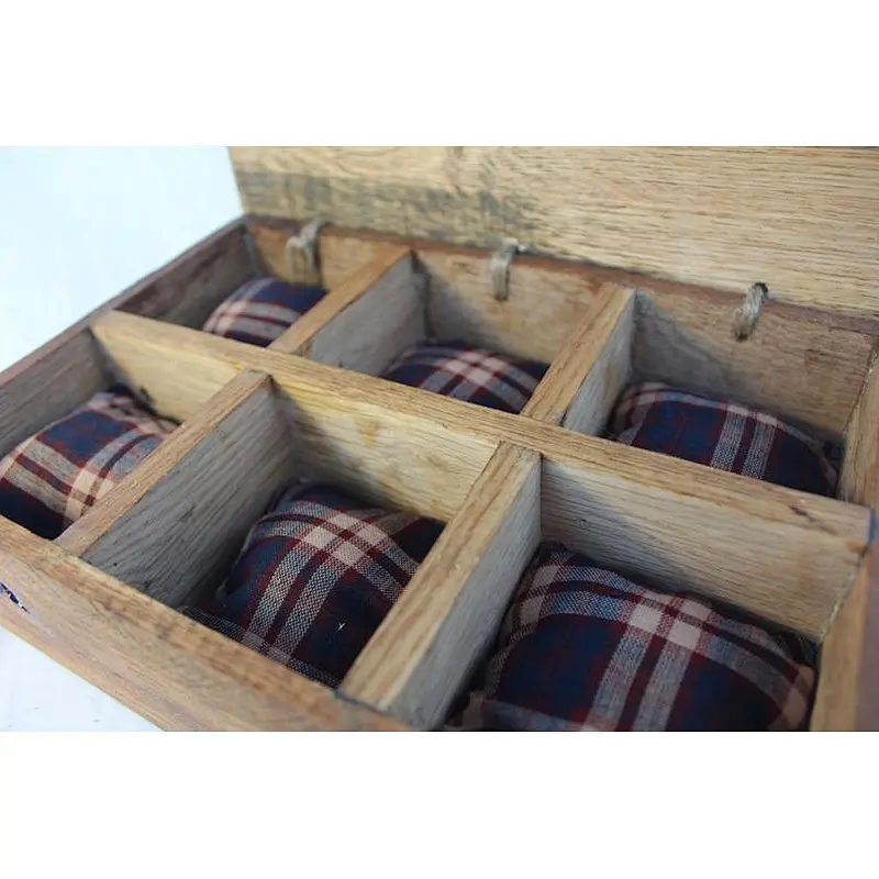 Handmade wooden box wood wine box single wood jewelry box custom logo