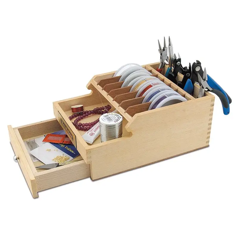 Wood Decor - Wood Home Decor - Wooden Organizer with Drawer