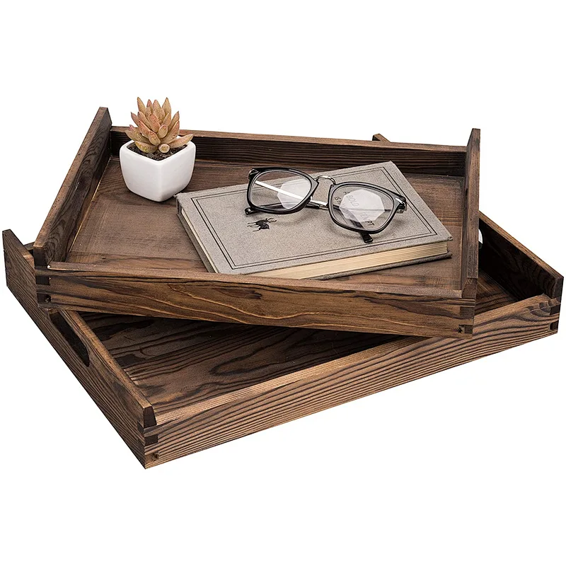 Small Wood Tray Farmhouse Decor Table Decor wooden tray  wooden  Tray