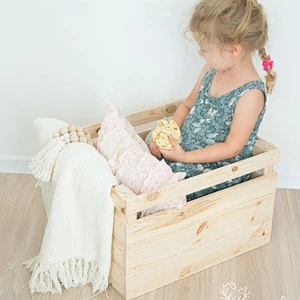 Rustic personalized customized home decoration Photography props toys  Reclaimed baby storage boxWooden Storage Boxes Crates