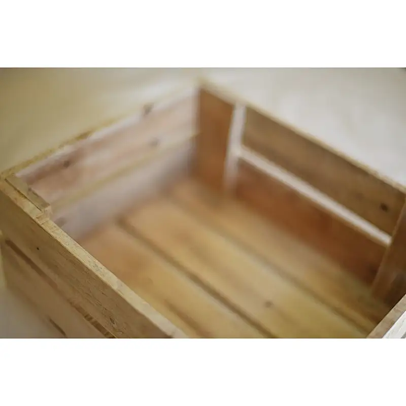 Wooden Crates with rope Handles Home rustic decor 2020