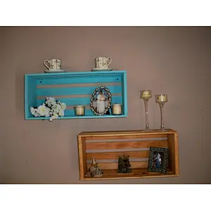Shabby chic wooden crate Rustic wooden crate wood french crate vintage wooden storage crates