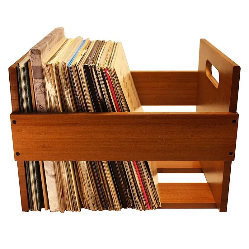 Sound Stash  Record Storage,  Vinyl Organizer, Album Milk Crate,books  crates,book holder rustic wooden  storagebox