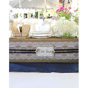 Original Wood Color Wooden Craft Tool Box cheap artificial plants