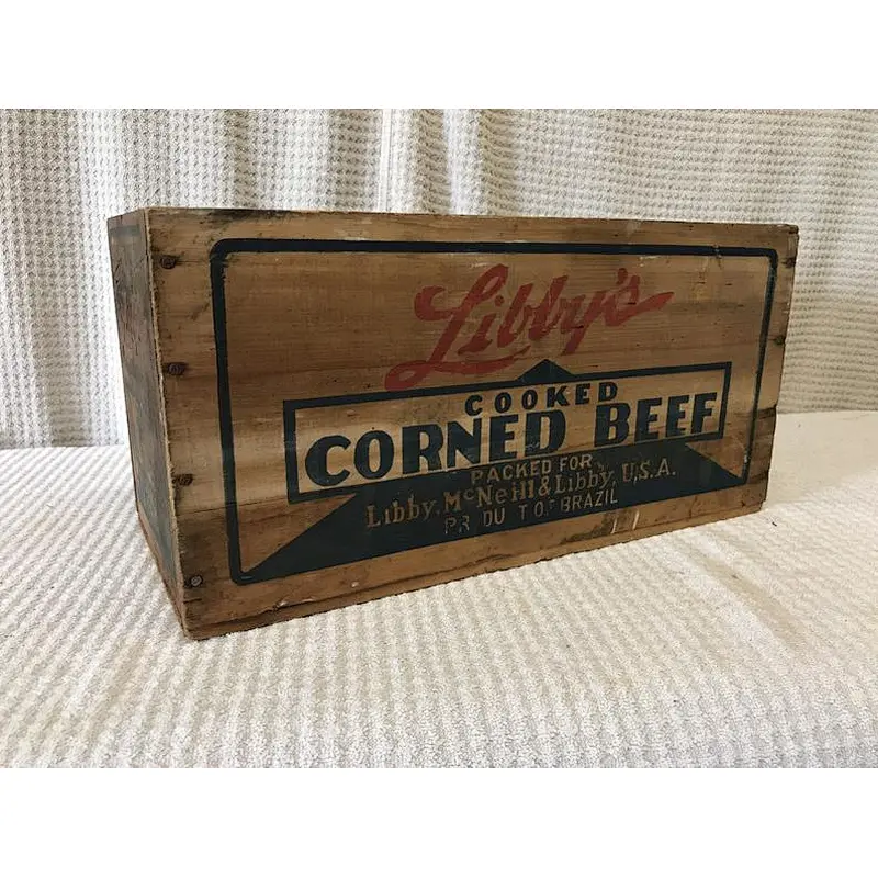 Rustic Wooden box cheap wooden wine crates vintage kitchen Decor wooden storage crates
