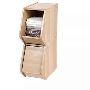 rustic style personalized customizedhome decoration small cab   bookSolid wood sorts out store content  Wood Storage Box crate
