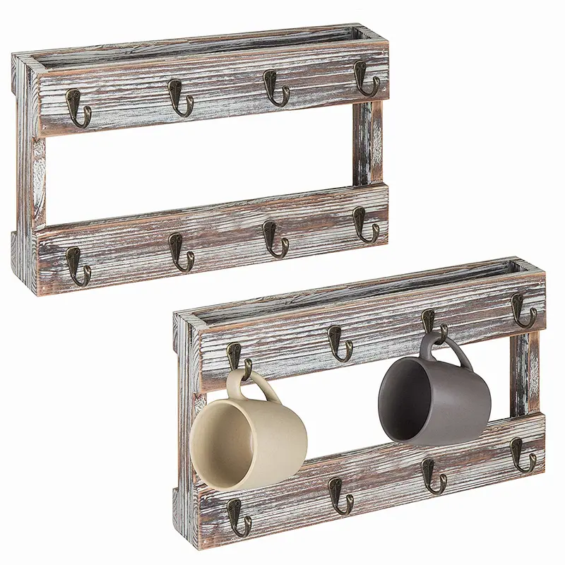 Rustic wood floating wall shelves wood shelves for the kitchen wall home decor wall shelf