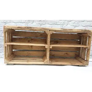 wooden shoe rack .shelving display with  Rural retro minimalist version