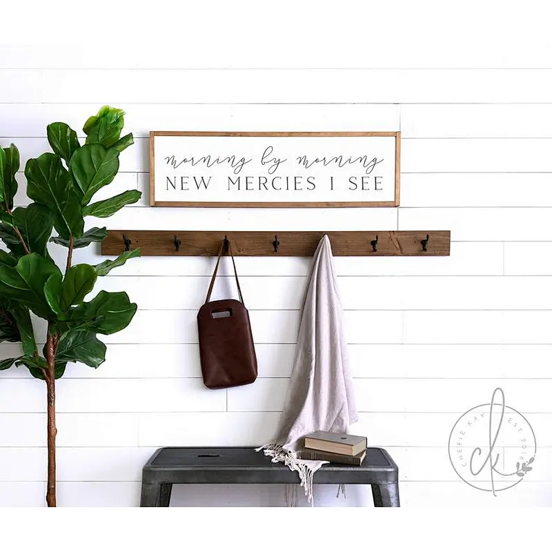 Wall mounted Entryway Coat Rack